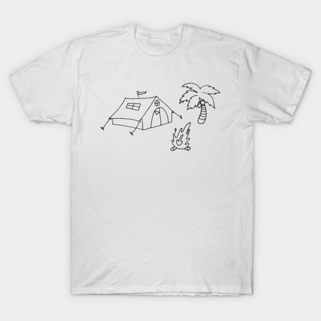 Cool Camping Trip | Outdoor Nature Hiking Camping T-Shirt by Islanr